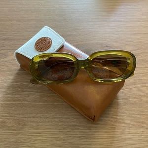 Crap Eyewear. The Bikini Vision. Crystal Kelp color.